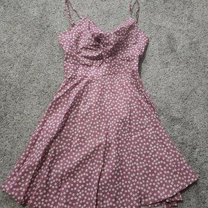 Open tie back sundress